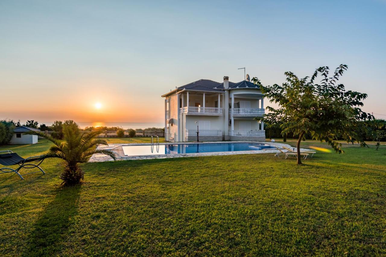 Olympos Sunset Residence - Mountain And Sea View 리토코론 외부 사진