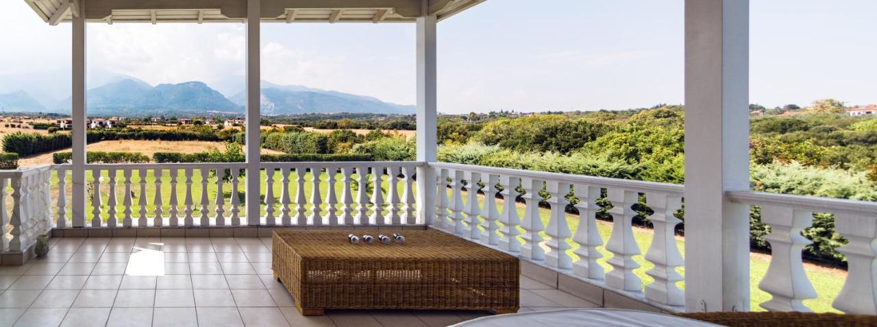 Olympos Sunset Residence - Mountain And Sea View 리토코론 외부 사진
